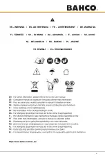 Preview for 3 page of Bahco BBT80 Original Instructions Manual