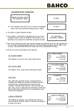 Preview for 48 page of Bahco BBT80 Original Instructions Manual