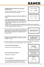 Preview for 79 page of Bahco BBT80 Original Instructions Manual