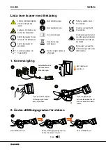 Предварительный просмотр 62 страницы Bahco BCL25IB Quick Manual