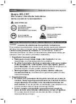 Предварительный просмотр 31 страницы Bahco BCL31D1 Manual