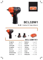 Bahco BCL32IW1 Operating Instructions Manual preview