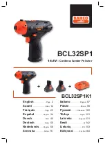 Preview for 1 page of Bahco BCL32SP1 Original Instructions Manual