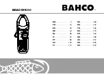 Bahco BDACM1000 Manual предпросмотр