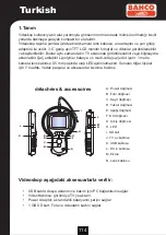 Предварительный просмотр 116 страницы Bahco BE210 Manual