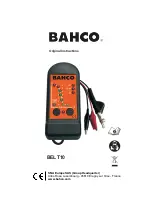 Bahco BELT10 Original Instructions Manual предпросмотр