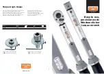 Предварительный просмотр 1 страницы Bahco Torque Wrench Specification