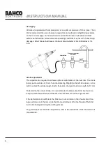 Preview for 6 page of Bahco XT810 Series Instruction Manual