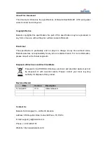 Preview for 2 page of Bai cells EG2030C-M1 User Manual