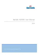 Bai cells EG7035 User Manual preview