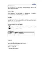 Preview for 2 page of Bai cells EG7035L-M11 User Manual