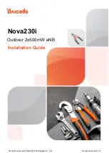 Baicells Nova230i Installation Manual предпросмотр