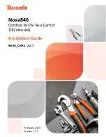 Предварительный просмотр 1 страницы Baicells Nova846 Installation Manual