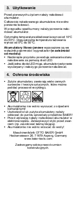 Предварительный просмотр 26 страницы Baier 9997 Instruction Manual