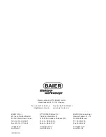 Preview for 84 page of Baier BDN 125 Original Instruction Manual