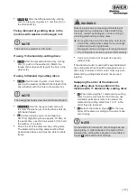 Preview for 37 page of Baier BDN 511 Translation Of The Original Instruction Manual