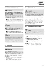 Preview for 39 page of Baier BDN 511 Translation Of The Original Instruction Manual