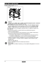 Предварительный просмотр 18 страницы Baier BFF 222 Original Instructions Manual