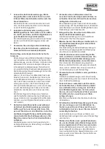 Предварительный просмотр 11 страницы Baier BMF 501 Translation Of The Original Instruction Manual