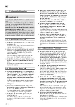 Предварительный просмотр 10 страницы Baier BSM 2842 Translation Of The Original Instruction Manual