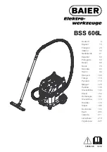 Preview for 1 page of Baier BSS 606L Manual