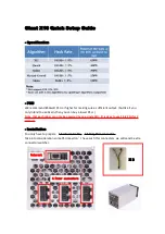 Baikal Miner Giant X10 Quick Setup Manual preview