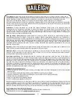 Preview for 4 page of Baileigh Industrial 1002679 Operator'S Manual