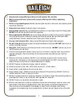 Preview for 9 page of Baileigh Industrial 1002679 Operator'S Manual