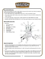 Предварительный просмотр 35 страницы Baileigh Industrial 1006778 Operator'S Manual