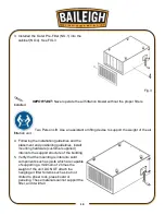 Предварительный просмотр 17 страницы Baileigh Industrial AFS-1000 Operator'S Manual