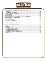 Preview for 3 page of Baileigh Industrial B8090 Operator'S Manual