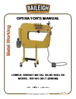 Предварительный просмотр 1 страницы Baileigh Industrial B8680 Operator'S Manual