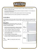 Предварительный просмотр 15 страницы Baileigh Industrial B8870 Operator'S Manual