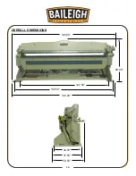 Предварительный просмотр 17 страницы Baileigh Industrial BB-12010H Operator'S Manual