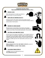 Предварительный просмотр 7 страницы Baileigh Industrial BB-9616M-V2 Operator'S Manual