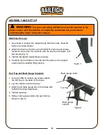 Предварительный просмотр 17 страницы Baileigh Industrial BB-9616M-V2 Operator'S Manual