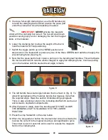 Предварительный просмотр 22 страницы Baileigh Industrial BB-9616M-V2 Operator'S Manual