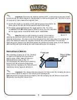 Предварительный просмотр 23 страницы Baileigh Industrial BB-9616M-V2 Operator'S Manual