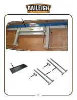 Предварительный просмотр 12 страницы Baileigh Industrial BB-9616M Operator'S Manual