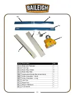 Предварительный просмотр 13 страницы Baileigh Industrial BB-9616M Operator'S Manual