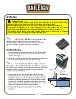 Предварительный просмотр 21 страницы Baileigh Industrial BB-9616M Operator'S Manual