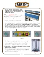 Предварительный просмотр 22 страницы Baileigh Industrial BB-9616M Operator'S Manual