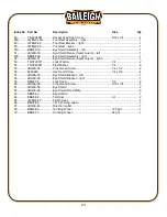 Preview for 23 page of Baileigh Industrial BBG-8 Operating Instructions And Parts Manual