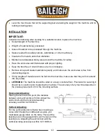 Предварительный просмотр 15 страницы Baileigh Industrial BP-3305CNC Operator'S Manual