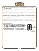 Preview for 13 page of Baileigh Industrial BR-18M-24 Operator'S Manual