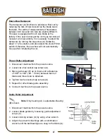 Предварительный просмотр 40 страницы Baileigh Industrial BS-330M Operator'S Manual