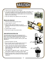 Предварительный просмотр 35 страницы Baileigh Industrial BS-712M Operator'S Manual