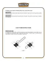 Preview for 9 page of Baileigh Industrial BSS-22 Operating Instructions And Parts Manual