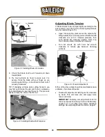 Preview for 19 page of Baileigh Industrial BSS-22 Operating Instructions And Parts Manual