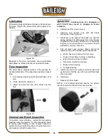 Preview for 24 page of Baileigh Industrial BSS-22 Operating Instructions And Parts Manual